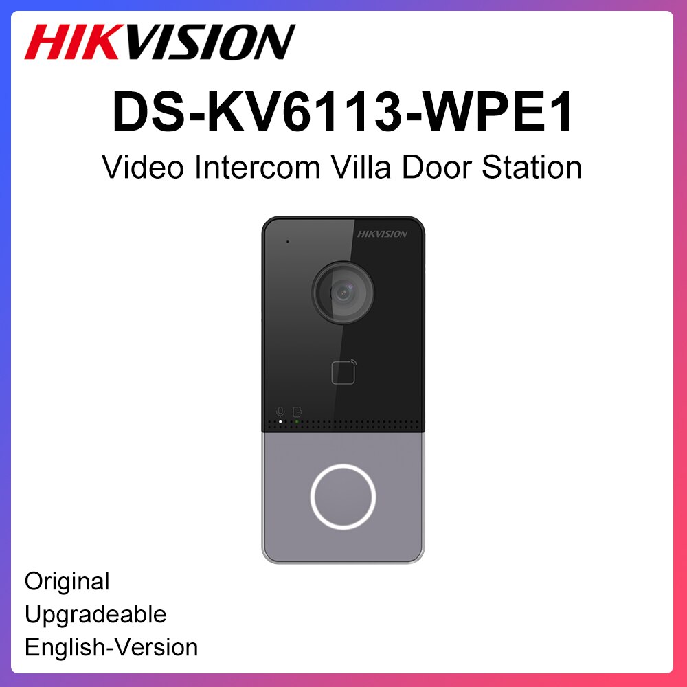  Hik DS-KV6113-WPE1     ̼   Wifi ip 2mp HD ī޶ IEEE802.3af